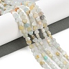 Natural Flower Amazonite Beads Strands G-M403-A34-01-2