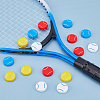 16Pcs 4 Colors Silicone Tennis Racquet Dampener AJEW-FH0004-59-5