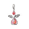 7Pcs 7 Colors Angel Acrylic Pendant Decorations X1-HJEW-JM01736-01-4