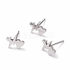 Tarnish Resistant Unisex 304 Stainless Steel Stud Earrings LS-EJEW-E254-06P-1