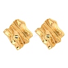 304 Stainless Steel Stud Earrings for Women EJEW-E291-10G-1