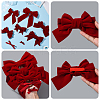 8 Styles Cloth Plush Bowknot Alligator Hair Clips PHAR-SP0001-19-3