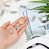 12Pcs Alloy Glass Rhinestone Shoelace Buckle FIND-HS0002-48P-3