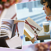 6Pcs Cowhide Leather Bookmark AJEW-HY00015-5