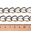 Electroplate Glass Beads Strands EGLA-T021-23B-4