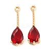 Brass with Cubic Zirconia Pendants LS-KK-Z035-01C-1