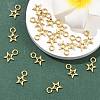 SHEGRACE Brass Star Charms XGR0160G-101G-4