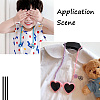 Biyun 4Pcs 4 Colors Eyeglasses Chains AJEW-BY0001-03-13