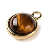 Natural Tiger Eye Pendants STAS-L022-398G-G-2