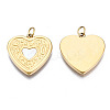 316 Surgical Stainless Steel Pendants STAS-N097-002-3