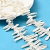 Natural Baroque Keshi Pearl Beads Strands PEAR-B004-02A-02A-1