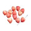 10Pcs Gradient Color Opaque Acrylic Beads PW-WGE74A2-02-1