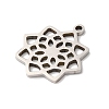 Non-Tarnish 5Pcs 201 Stainless Steel Pendants STAS-Z068-02P-02-2