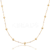 Brass Handmade Beaded Chain CHC-CJ0001-45-7
