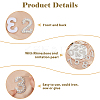 Adhesive Bandage Embroidery Cloth with Resin Imitation Pearl Iron On/Sew On Patches DIY-WH0589-68-4