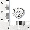 Non-Tarnish 304 Stainless Steel Charms X-STAS-C097-28P-3