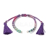 Polyester Braided Bead Bracelet Making AJEW-JB01249-2