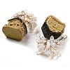 Resin & Opalite Model Ornament DJEW-Z001-01G-2