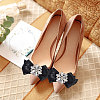 2Pcs Detachable Bowknot Polyester Ribbon Shoe Decoration FIND-FG0003-03C-5