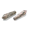 Natural Rhodonite Pointed Beads G-E490-C34-2