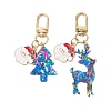 2Pcs Acrylic Pendants Decorations KEYC-JKC00951-1