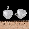 Natural Quartz Crystal Pendants G-A298-03P-3