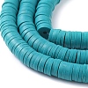 15 Colors Eco-Friendly Handmade Polymer Clay Beads Strands CLAY-US0001-01-3