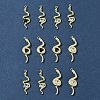 12Pcs 2 Styles Rack Plating Alloy Pendants FIND-FS0003-69-7