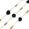 Handmade 316 Stainless Steel Nuggets Link Chains CHS-G051-01G-06-1