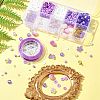 DIY Round Acrylic & Glass Beads Bracelets Jewelry Kits DIY-FS0006-29C-8