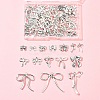 80Pcs 16 Styles Tibetan Style Alloy Pendants TIBEP-FS0001-31-6