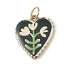 Baking Paint 304 Stainless Steel Pendants STAS-C178-01D-1