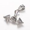 304 Stainless Steel Pendants STAS-D441-01AS-2