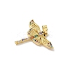 Brass Micro Pave Cubic Zirconia Pendants LS-KK-F905-12G-02-2