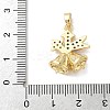 Christmas Brass Micro Pave Cubic Zirconia Pendant Peg Bails LS-KK-K305-09G-3