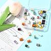 40Pcs 10 Colors Handmade Porcelain Beads PORC-FS0001-20-7