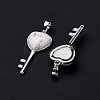 Natural Howlite Pendants G-I321-06P-20-4