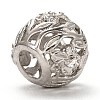 Tarnish Resistant 304 Stainless Steel European Beads STAS-I171-03P-2