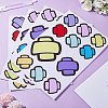PVC Cartoon Bandage Self Adhesive Car Stickers STIC-WH0004-13-4