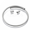 Alloy Cuff Bangles Making PALLOY-N158-035P-2