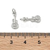 SHEGRACE Brass Micro Pave Cubic Zirconia Pendants XGRQ3D739-479P-3