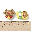 Christmas Opaque Resin Decoden Cabochons RESI-S391-07-3