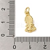 Brass Micro Pave Colorful Cubic Zirconia Glass Pendants KK-R162-026E-G-3