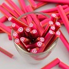 Fuchsia Color Polymer Clay Nail Art Decoration for Fashion Nail Care X-CLAY-Q132-44-1
