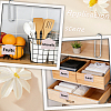 Erasable PVC Food Label Display Chalkboard Clip AJEW-CP0010-97A-5