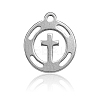 304 Stainless Steel Charms STAS-CJ0002-05-1