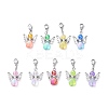 Angel Transparent Acrylic Pendant Decorations PALLOY-JF00519-A-1