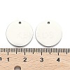 Non-Tarnish 304 Stainless Steel Stamping Blank Tag Mirror Polished Finish Pendants LS-STAS-L220-04P-A-3