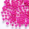 12/0 Baking Paint Glass Round Seed Beads SEED-S036-01A-03-1