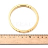 Brass Plain Bangles for Women BJEW-D339-01G-5